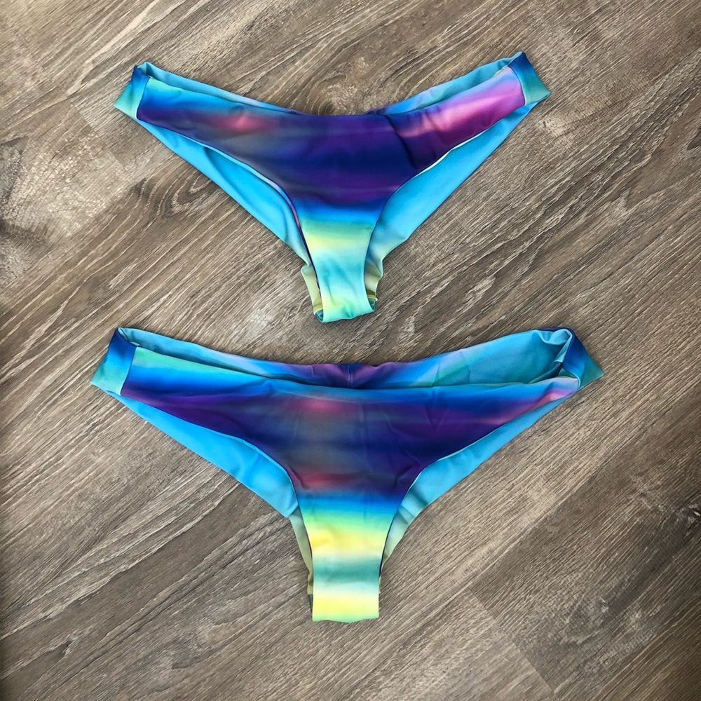 Moana bikini rainbow fish adrift bottoms (sold separately)